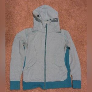 Lululemon full length zip up scuba hoodie